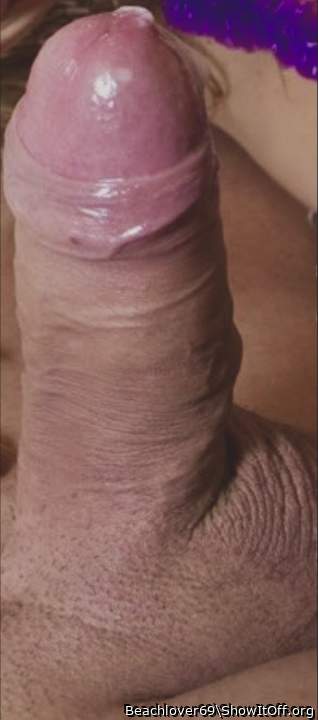 My partners cock (post ejaculate)