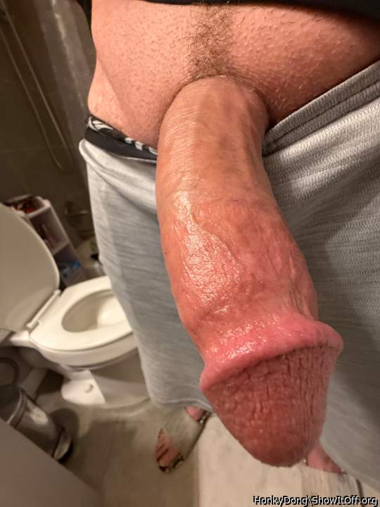 Just got him out and applying the lube.