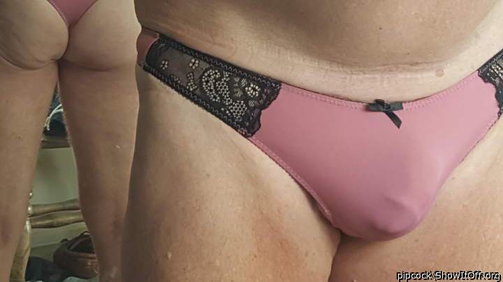 I just love a cock in pink panties  