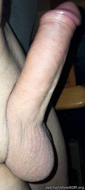 my hard and shaved dick)