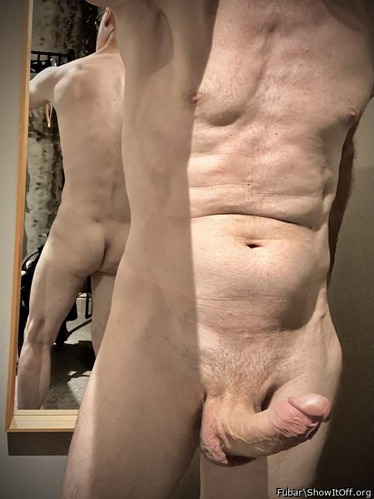 That big thick cock looks ready to explode with those tight 