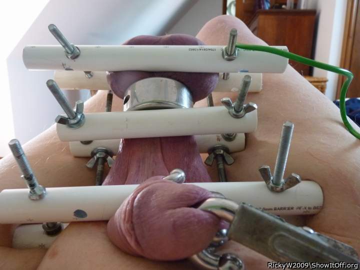 Ball BDSM and Electrostim