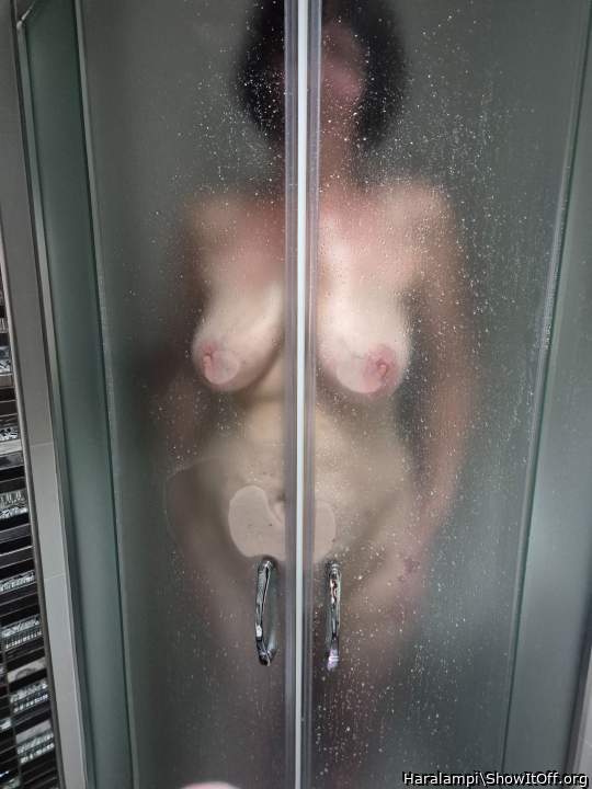 My wife is taking a shower