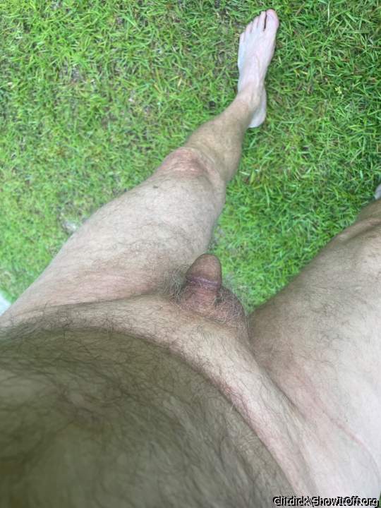 Great to see your view of your clit dick
