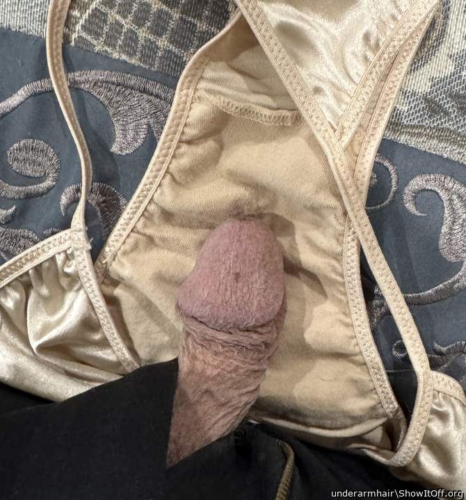 My cock is touching where her pussy lips were!