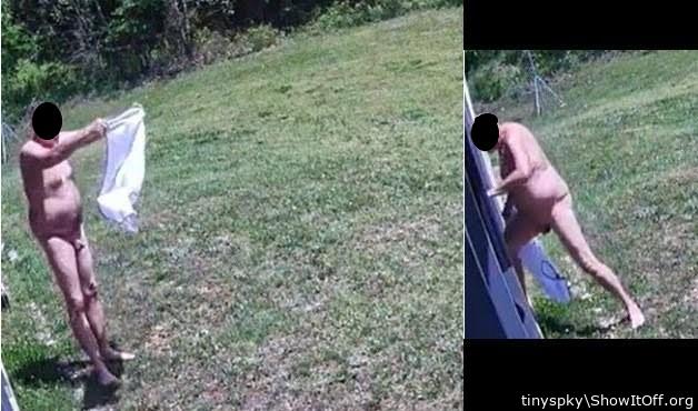 Nothing to hang between legs