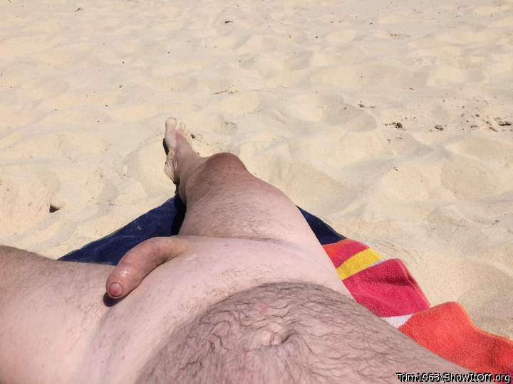 Nice cock on the beach