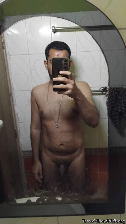 Bathroom selfie