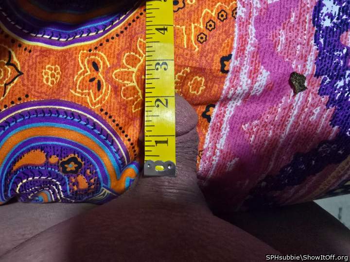 Official Measurement of my dicklette