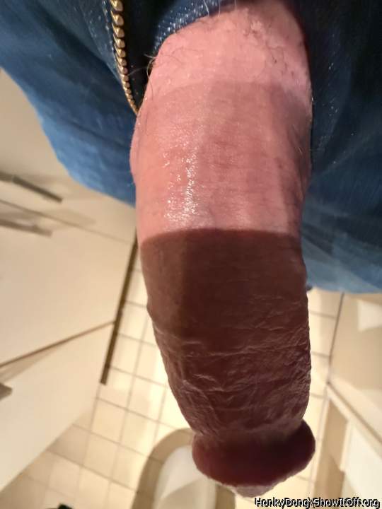 To pee or not to pee. Ended up cumming.