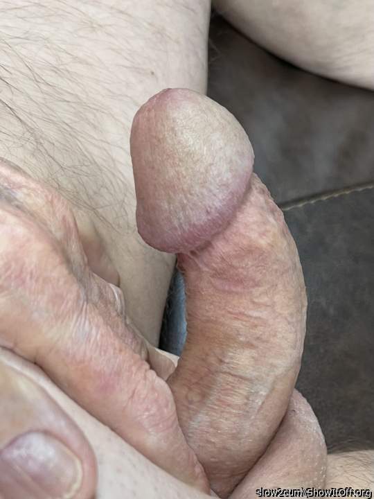 That curve on your cock is making me want to bend over.  