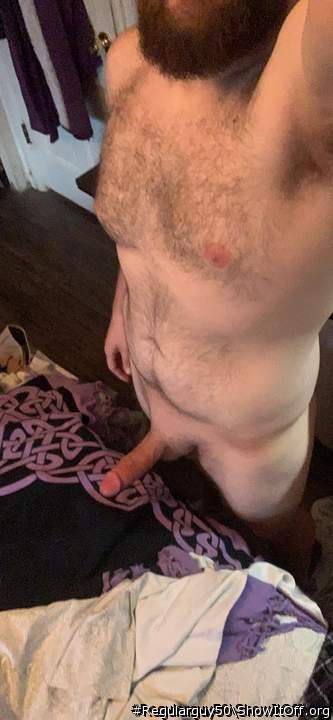 Great hairyness, great body, rager of a cock, and nice full 