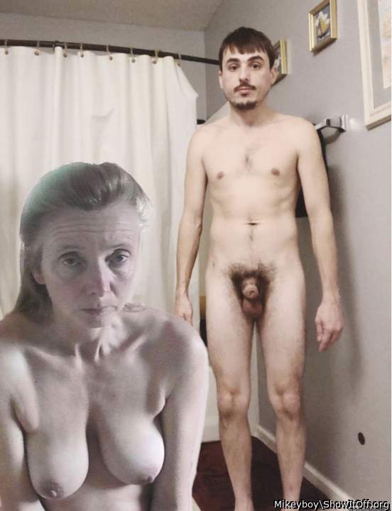 your tiny cock will disappear between my big tits 