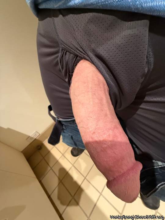 He never wants to stay inside.