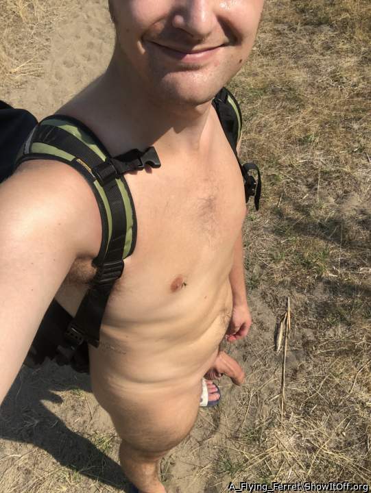 Last hot day of the summer - had to go for a nude hike