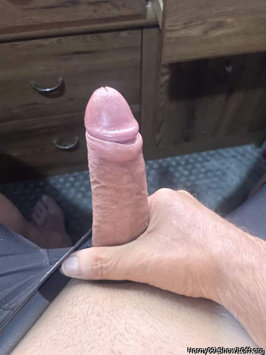 Sweet mouthful of warm cock!