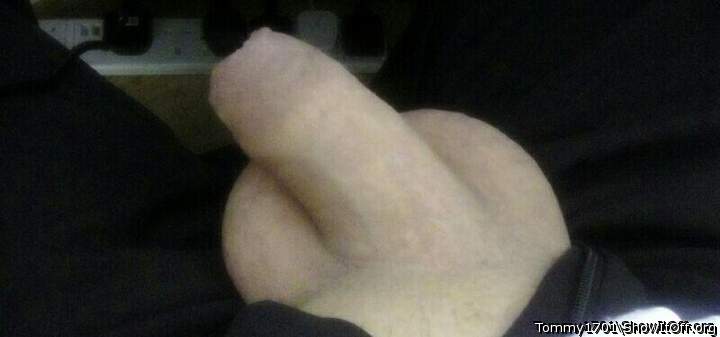 Hot shaved cock and balls  
