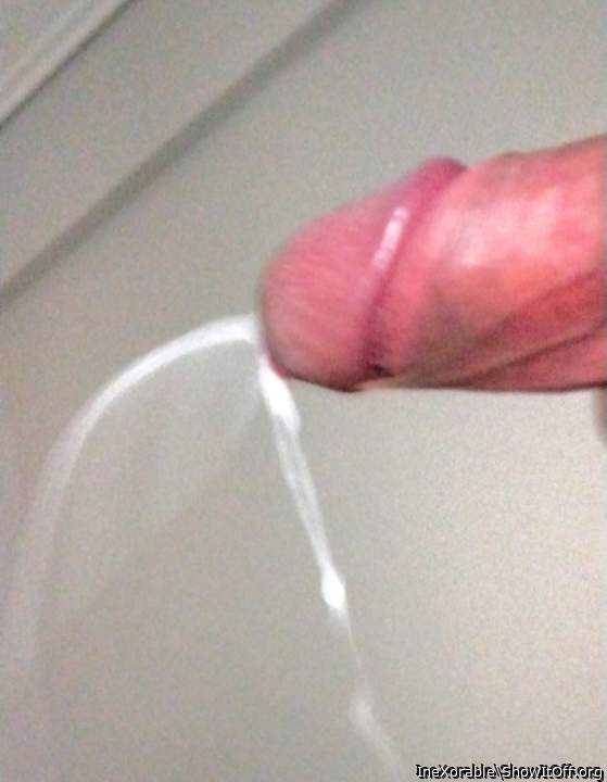 Cumming with pressure!