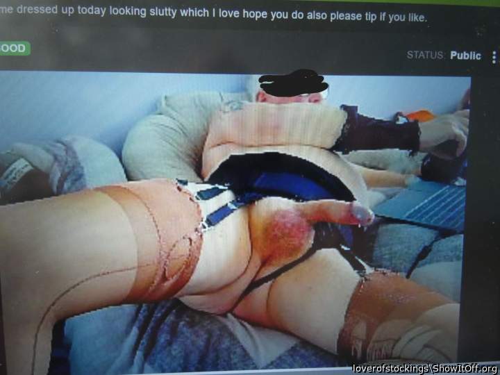 Me just before a cam session