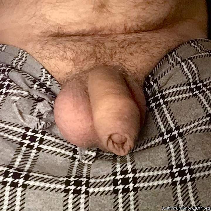 In PJs with foreskin