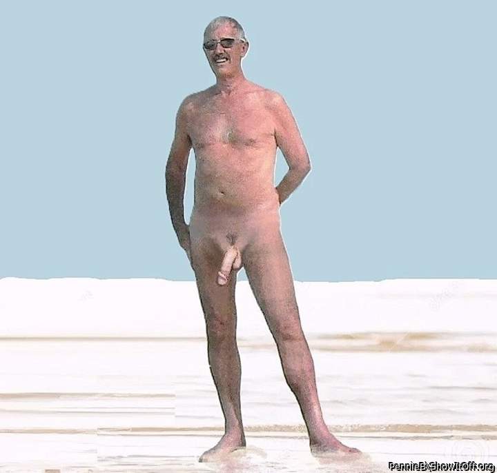 Nude Beach Poser