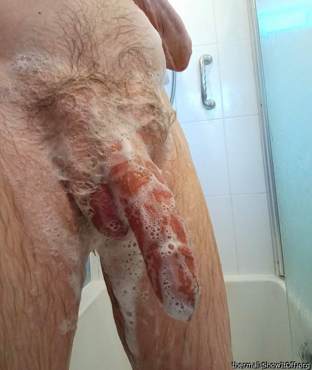 Shower cock.