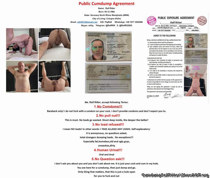 Adult image from CumdumpRalfRitter