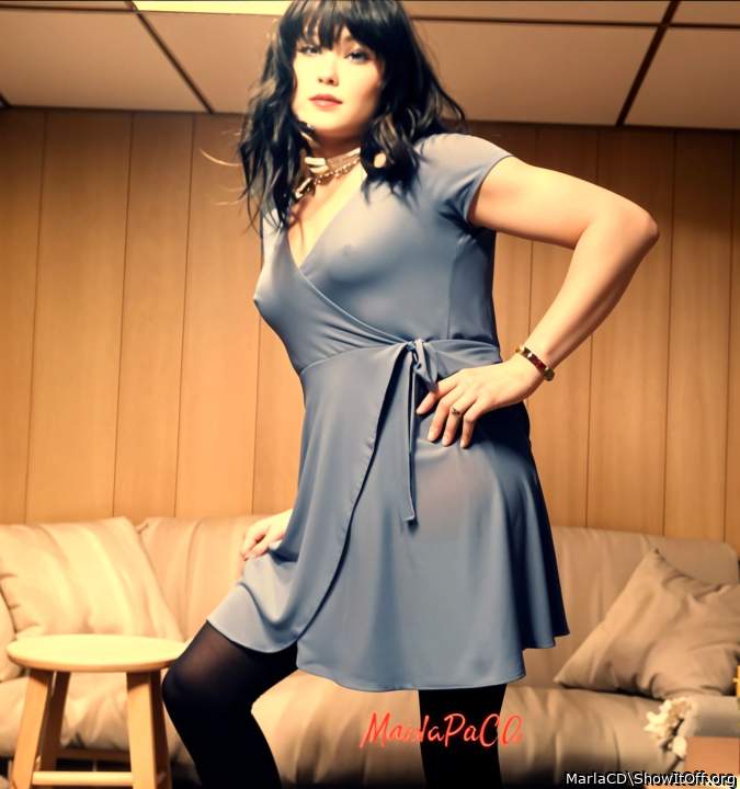 Love your dress and big tittis