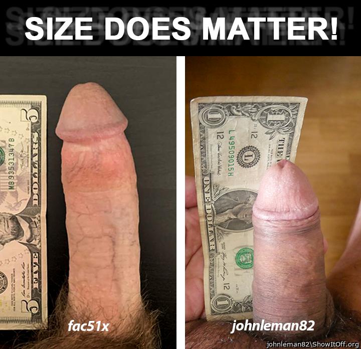 Size does matter