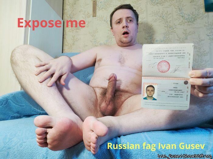 Ivan Gusev public slave naked