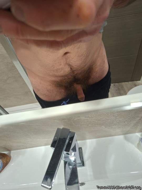 Me and my grower, hard he is 9"