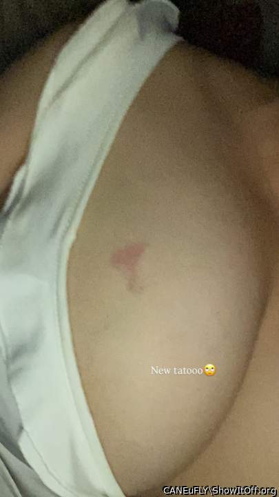 new tattoo 🤫