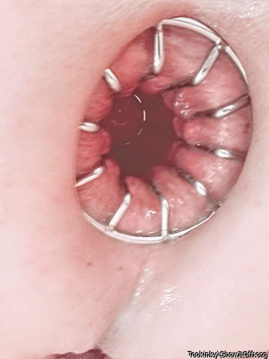Close up my tunnel butt plug