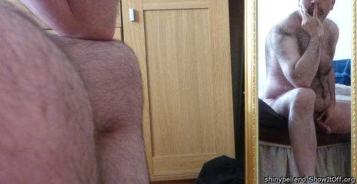 Wank In The Mirror