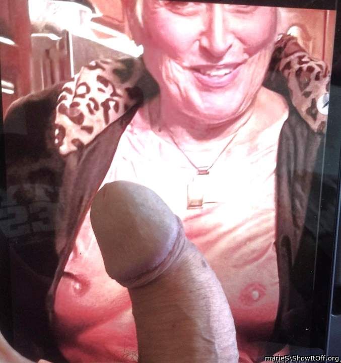 freaky Frenchie  showing off his big dick to me