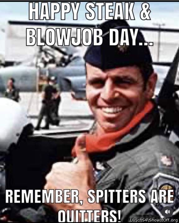 I swallow every time