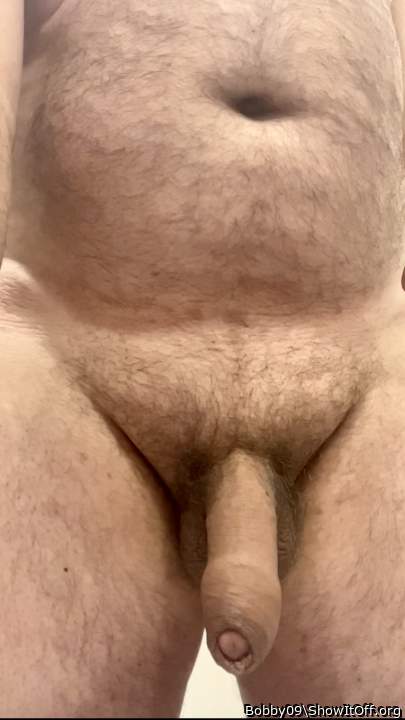 Uncut and hairy 