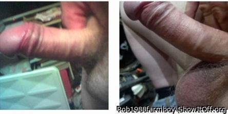 My cock 20 years ago on the left and now on the right