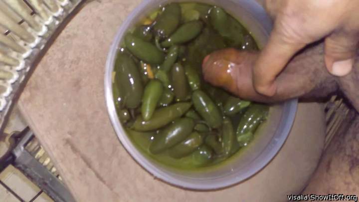 chiles in vinegar challenge