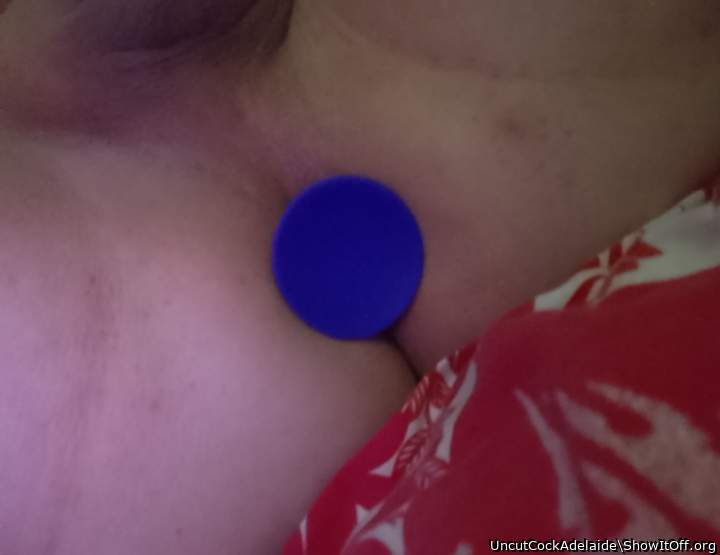 Plugged in 😉 wish it was a big thick cock though 🥵😈