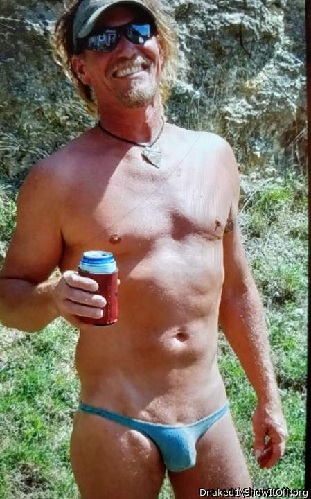 Beautiful, simply beautiful man enjoying the outside with a 