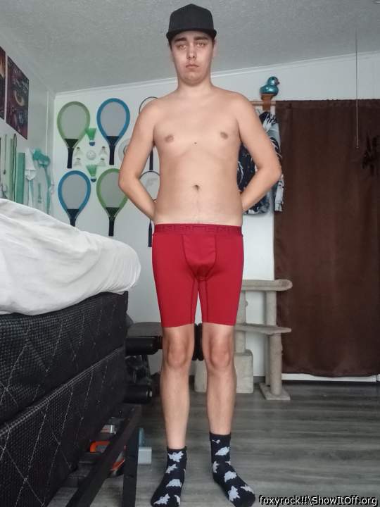 Getting ready for my real workout
