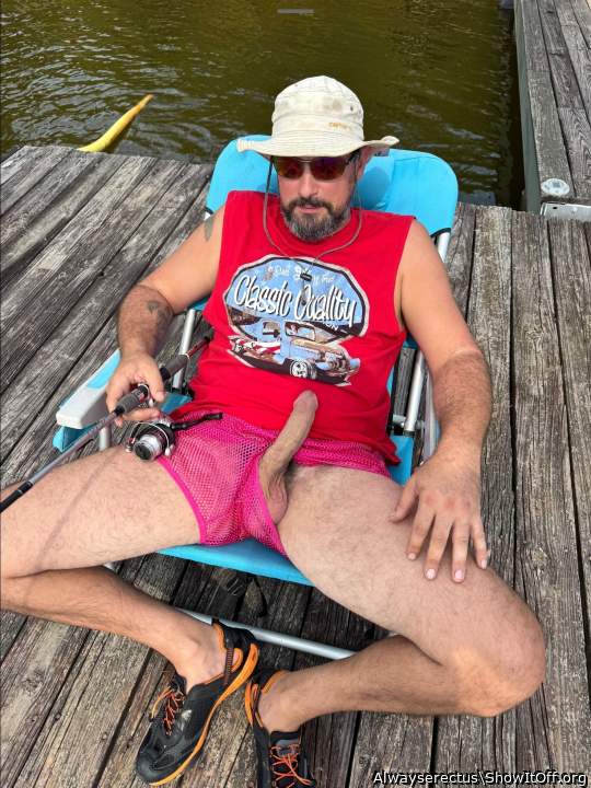 Wooowwww! Such a hot fishing day!!  