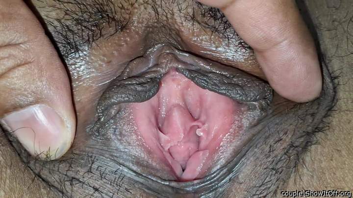 What a beautiful place for a tongue.