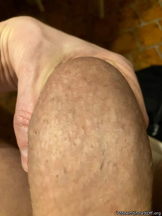 Back hand grip around my dick