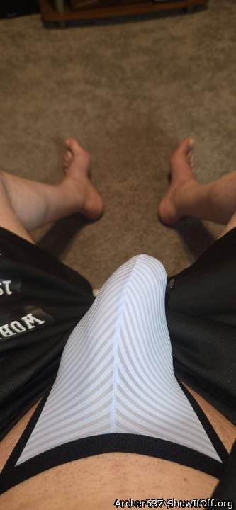 New light purple thong