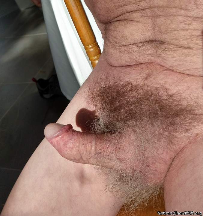 Gray ball hair, with a youthful crest!