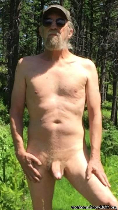 Hanging out in the woods.....!