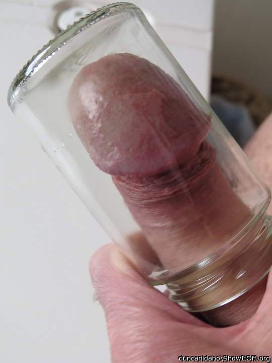 Dick in a bottle