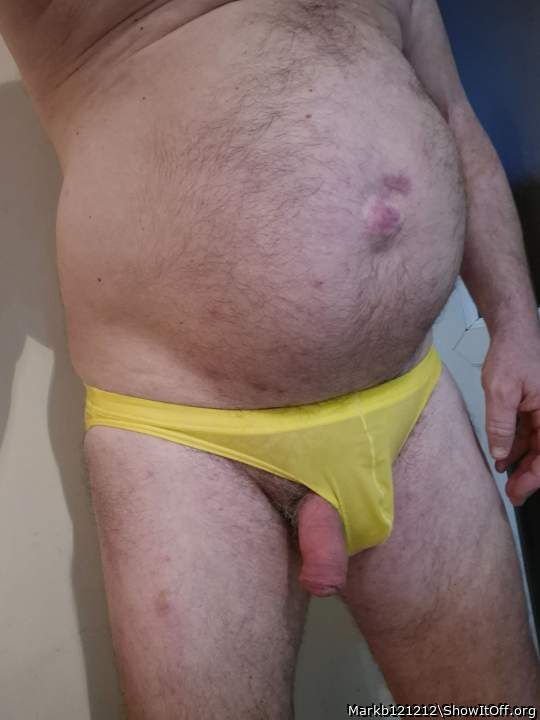 Poking out the panties